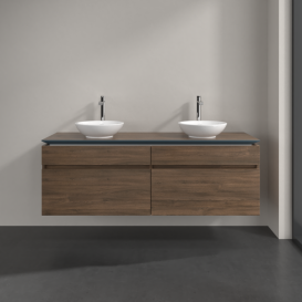 Тумба под раковину Villeroy & Boch Legato 160х55 см ДСП дуб аризона B60000VH