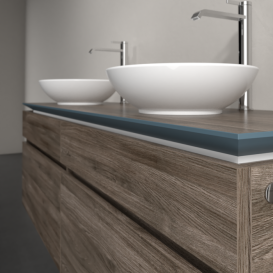 Тумба под раковину Villeroy & Boch Legato 160х55 см ДСП каменный дуб B60000RK