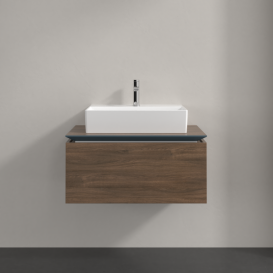 Тумба під раковину Villeroy & Boch Legato 80х38 см ДСП дуб аризона B60100VH