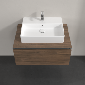 Тумба під раковину Villeroy & Boch Legato 80х38 см ДСП дуб аризона B60100VH