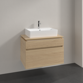 Тумба під раковину Villeroy&Boch Legato 80х55 см ДСП північний дуб B60200VJ