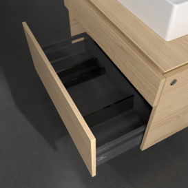 Тумба під раковину Villeroy&Boch Legato 80х55 см ДСП північний дуб B60200VJ