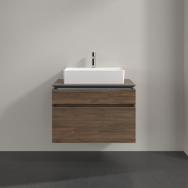 Тумба під раковину Villeroy & Boch Legato 80х55 см ДСП дуб аризона B60200VH