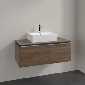 Тумба под раковину Villeroy & Boch Legato 100х38 см ДСП дуб аризона B60300VH