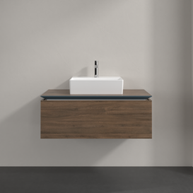 Тумба под раковину Villeroy & Boch Legato 100х38 см ДСП дуб аризона B60300VH