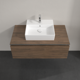 Тумба под раковину Villeroy & Boch Legato 100х38 см ДСП дуб аризона B60300VH