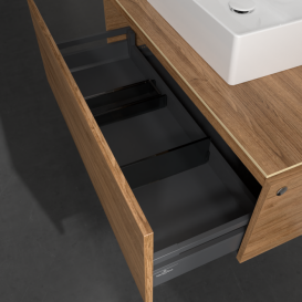 Тумба під раковину Villeroy & Boch Legato 100х38 см ДСП дуб канзас B60300RH