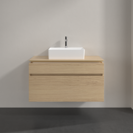 Тумба під раковину Villeroy&Boch Legato 100х55 см ДСП північний дуб B60400VJ