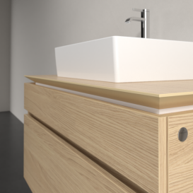 Тумба під раковину Villeroy&Boch Legato 100х55 см ДСП північний дуб B60400VJ