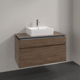 Тумба під раковину Villeroy & Boch Legato 100х55 см ДСП дуб аризона B60400VH