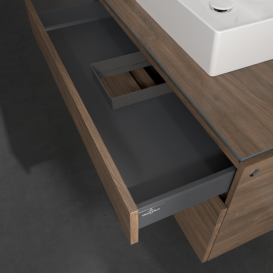 Тумба під раковину Villeroy & Boch Legato 100х55 см ДСП дуб аризона B60400VH