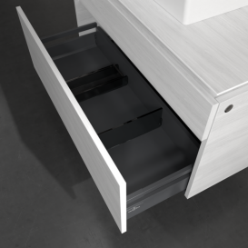 Тумба під раковину Villeroy & Boch Legato 100х55 см ДСП біле дерево B60400E8