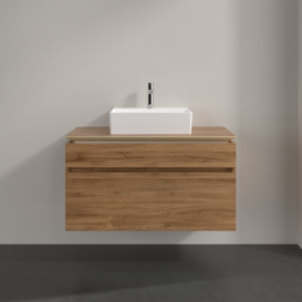 Тумба під раковину Villeroy & Boch Legato 100х55 см ДСП дуб канзас B60400RH