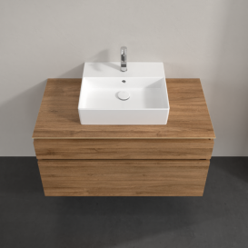 Тумба під раковину Villeroy & Boch Legato 100х55 см ДСП дуб канзас B60400RH