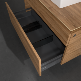 Тумба під раковину Villeroy & Boch Legato 100х55 см ДСП дуб канзас B60400RH