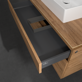 Тумба під раковину Villeroy & Boch Legato 100х55 см ДСП дуб канзас B60400RH