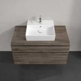 Тумба під раковину Villeroy & Boch Legato 100х55 см ДСП кам'яний дуб B60400RK