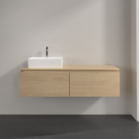 Тумба під раковину Villeroy&Boch Legato 140х38 см ДСП північний дуб B61300VJ