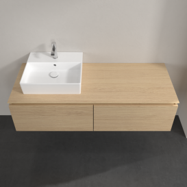 Тумба під раковину Villeroy&Boch Legato 140х38 см ДСП північний дуб B61300VJ