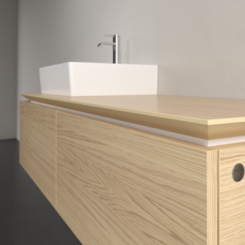 Тумба під раковину Villeroy&Boch Legato 140х38 см ДСП північний дуб B61300VJ