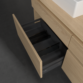 Тумба під раковину Villeroy&Boch Legato 140х55 см ДСП північний дуб B61400VJ