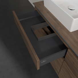 Тумба під раковину Villeroy & Boch Legato 140х55 см ДСП дуб аризона B61400VH