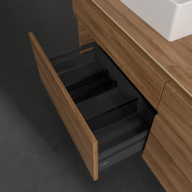 Тумба під раковину Villeroy & Boch Legato 140х55 см ДСП дуб канзас B61400RH