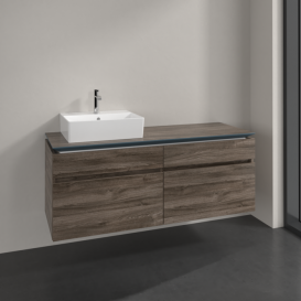 Тумба під раковину Villeroy & Boch Legato 140х55 см ДСП кам'яний дуб B61400RK