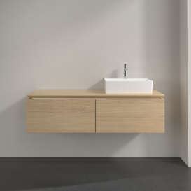 Тумба під раковину Villeroy&Boch Legato 140х38 см ДСП північний дуб B61500VJ
