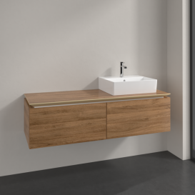 Тумба под раковину Villeroy & Boch Legato 140х38 см ДСП дуб канзас B61500RH