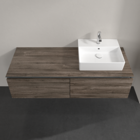 Тумба під раковину Villeroy & Boch Legato 140х38 см ДСП кам'яний дуб B61500RK