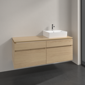 Тумба під раковину Villeroy&Boch Legato 140х55 см ДСП північний дуб B61600VJ