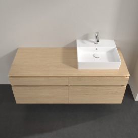 Тумба під раковину Villeroy&Boch Legato 140х55 см ДСП північний дуб B61600VJ