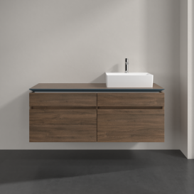 Тумба под раковину Villeroy & Boch Legato 140х55 см ДСП дуб аризона B61600VH