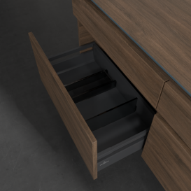 Тумба под раковину Villeroy & Boch Legato 140х55 см ДСП дуб аризона B61600VH