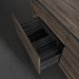 Тумба под раковину Villeroy & Boch Legato 140х55 см ДСП каменный дуб B61600RK