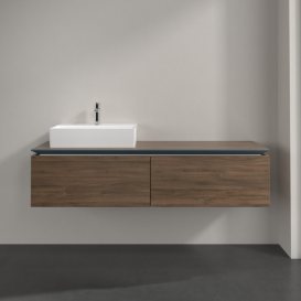 Тумба під раковину Villeroy & Boch Legato 160х38 см ДСП дуб аризона B67200VH