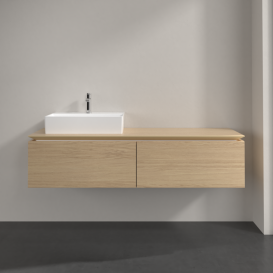 Тумба под раковину Villeroy & Boch Legato 160х38 см ДСП северный дуб B67200VJ