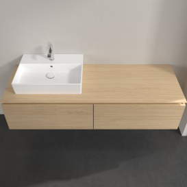 Тумба под раковину Villeroy & Boch Legato 160х38 см ДСП северный дуб B67200VJ