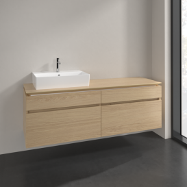 Тумба під раковину Villeroy&Boch Legato 160х55 см ДСП північний дуб B67300VJ