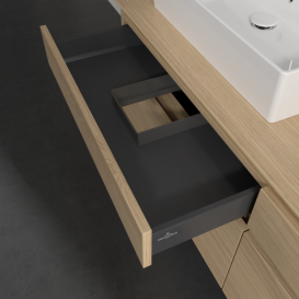 Тумба під раковину Villeroy&Boch Legato 160х55 см ДСП північний дуб B67300VJ