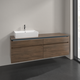 Тумба під раковину Villeroy & Boch Legato 160х55 см ДСП дуб аризона B67300VH