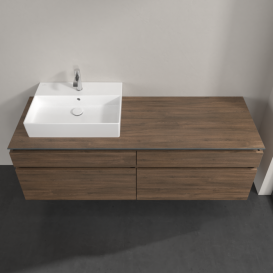 Тумба під раковину Villeroy & Boch Legato 160х55 см ДСП дуб аризона B67300VH