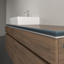 Тумба під раковину Villeroy & Boch Legato 160х55 см ДСП дуб аризона B67300VH