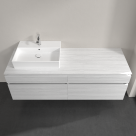 Тумба под раковину Villeroy & Boch Legato 160х55 см ДСП белое дерево B67300E8