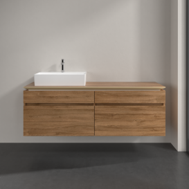 Тумба під раковину Villeroy & Boch Legato 160х55 см ДСП дуб канзас B67300RH