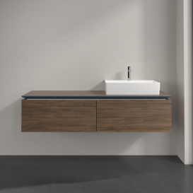 Тумба под раковину Villeroy & Boch Legato 160х38 см ДСП дуб аризона B67400VH