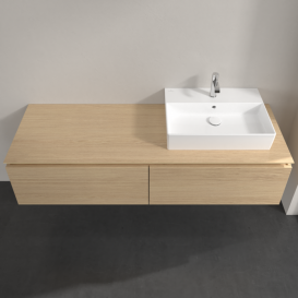 Тумба під раковину Villeroy&Boch Legato 160х38 см ДСП північний дуб B67400VJ