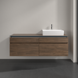 Тумба під раковину Villeroy & Boch Legato 160х55 см ДСП дуб аризона B67500VH