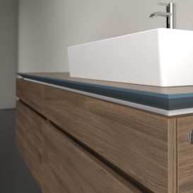 Тумба під раковину Villeroy & Boch Legato 160х55 см ДСП дуб аризона B67500VH